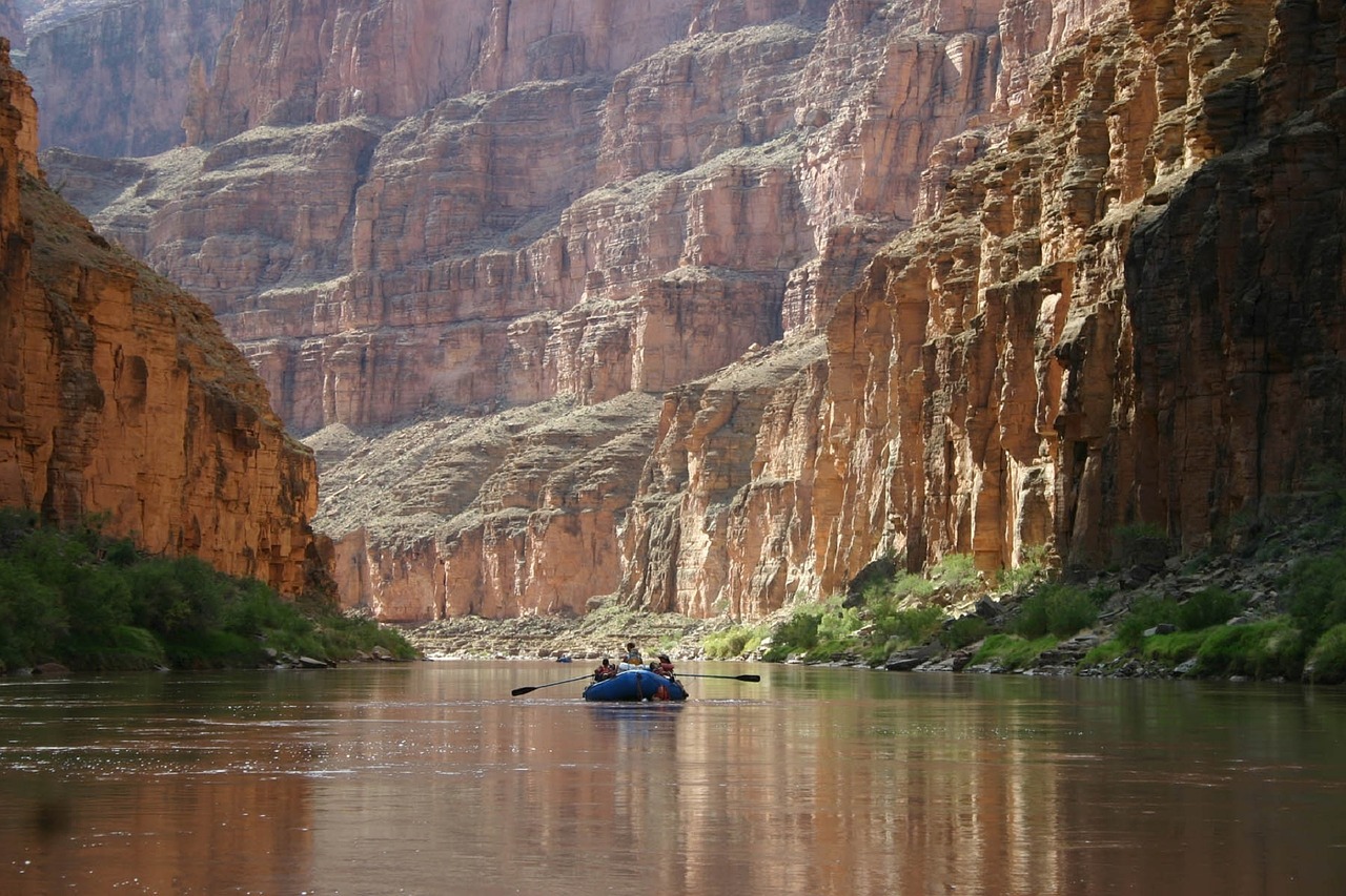 Grand Canyon Boat on Colorado River