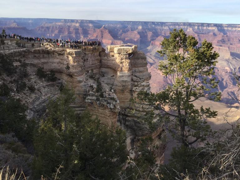 Grand Canyon West Tourists