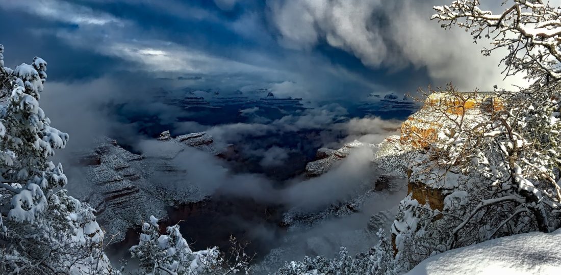 winter in the grand canyon