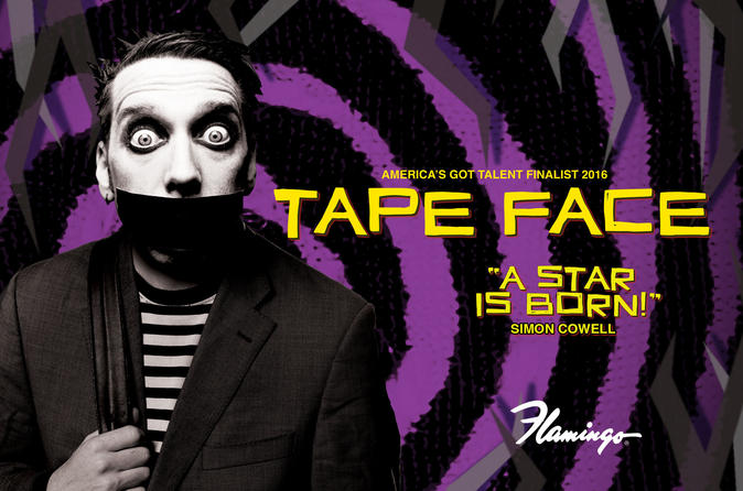 Tape Face Show in Las Vegas