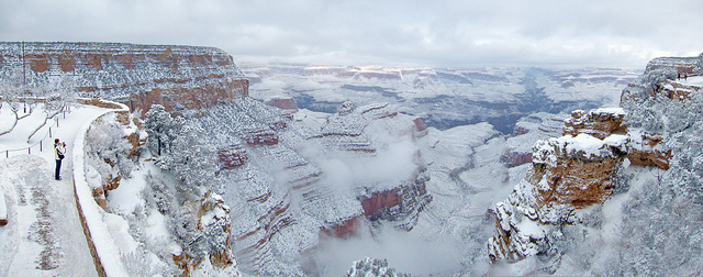 Grand Canyon In Winter